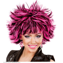 Dámská paruka růžový melír